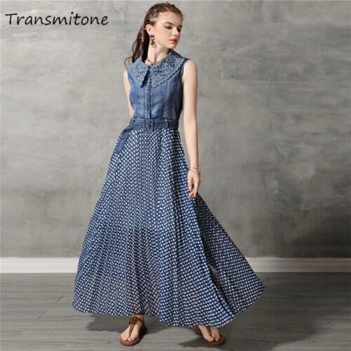 Transmitone Summer Polka Dot Dresses
