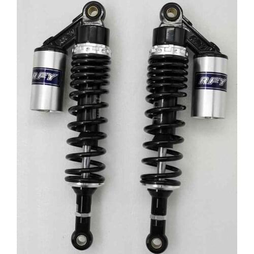 7mm spring Universal 320mm /330mm/340mm/350mm/360mm Motorcycle Shock Absorber for HONDA YAMAHA SUZUKI KAWASAKI silver black grey