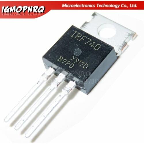 10pcs IRF740 IRF740A IRF740B N-channel FET TO-220 new original