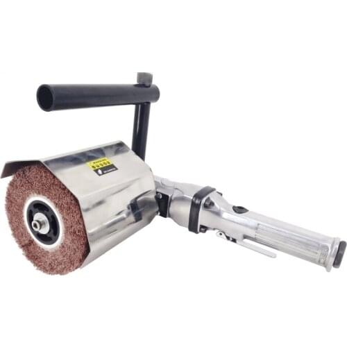 100*120mm Brush Wheel Air Polshing Tools Air Wire Brushing and Drawing Sander Machine