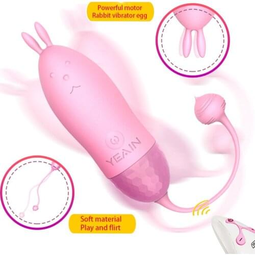 Wireless Remote Control Rabbit Vibrator Eggs Vibrators For Women G Spot Vagina Massage Ball Clitoris Stimulator Vibrador Sex Toy