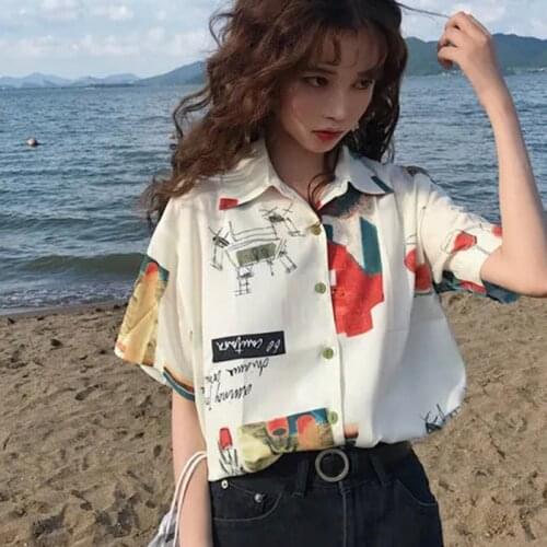 BF Chic Angel White Button Up Shirt White Shirt Women Chiffon Summe Thin Girls Teenage Bluzki Damskie Letnie Lolita Blouse Tops