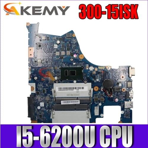 BMWQ1/BMWQ2 NM-A482 Original mainboard For Lenovo 300-15ISK Laptop motherboard with I5-6200U CPU 100% Fully Tested
