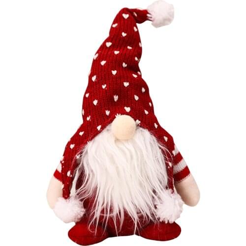 Big Christmas Doll Decoration New Year Christmas Tree Hanging Doll Gnome Innovative Handmade Faceless Dolls For Decor Upgrade