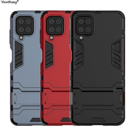For Samsung Galaxy A12 Case Cover for Samsung Galaxy A12 Cover Rubber Armor Protective Case For Samsung A12