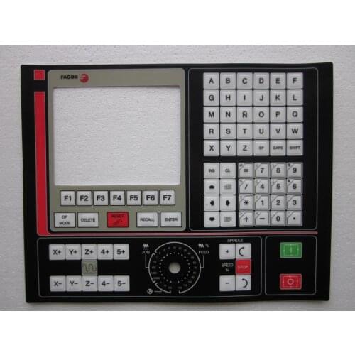 Fagor 8025 8025T 8035 8050 8055 CNC HMI Panel Membrane Keypad buttons