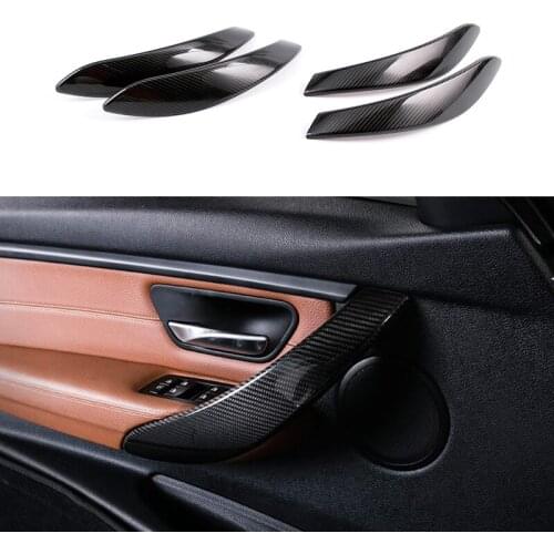 New Upgraded Car Interior Asseccories Door Handle Inside Cover Trim For BMW 3 4 Series F30 F31 F32 F33 F34 F35 F36 3GT 2012-2018