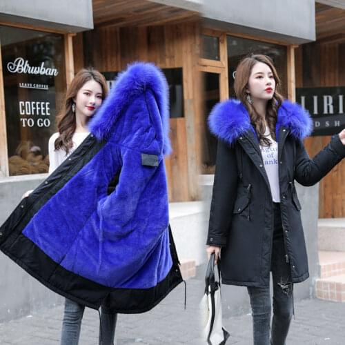 5XL Large Size Parka Coat Winter Jacket Women Big Fur Hood Plus Size Female 2019 Slim Lady Overcoat Outwear Warm Snow Clothing
