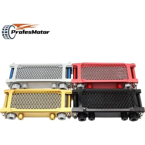 Motorcycle Oil Cooling Cooler Radiator Oil Cooler Fit For Dirt Pit Bike 110cc 125CC 140cc Monkey ATV Quad DAX Pocket Bike Motor