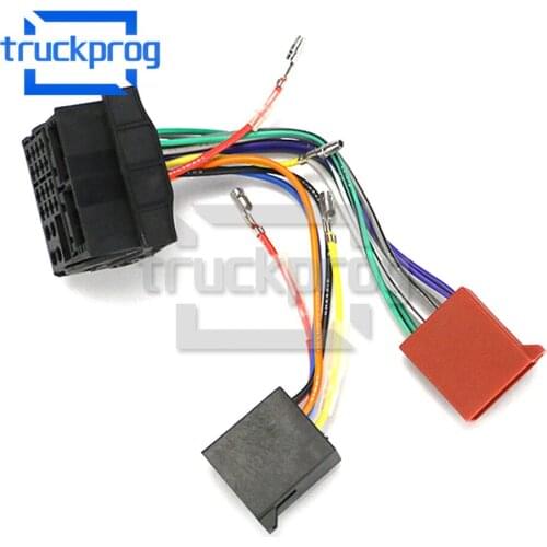 TruckProg ISO Radio Adapter for FORD2003+ (select models) Wiring Harness Connector Lead Loom Cable Plug Adaptor Stereo Cable