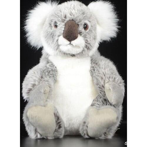 Lifelike toy gray koala plush toy about 22cm sitting koala soft doll baby toy Christmas gift h1699