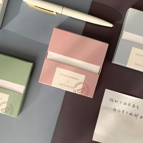 Sharkbang 100 Sheets Kawaii White Drawer Type N times Sticky Notes Memo Pads Paper To Do List Paperlaria School Stationery