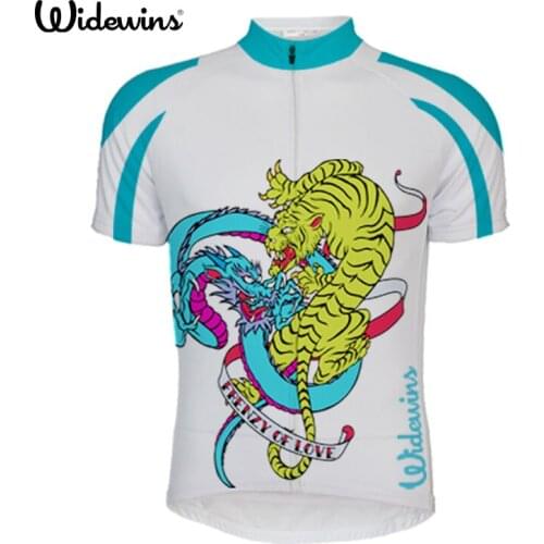 Tiger Men/Women Cycling Jersey Loong Short Sleeve Mtb Mountain Breathable Quick-Dry Bike Clothing Outdoor Sportswear Bicycle5527