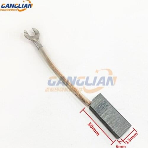 10 pieces printing machine carbon brush 30X13X6mm