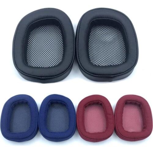 1 Pair Headphone Cushions Earpads Suitable for Logitech G433 G233 G-pro G533 G231 G331 Earphone Cover Sponge Cover Earmuff New