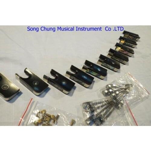 5cs ebony viola bow frogs with copper mounted