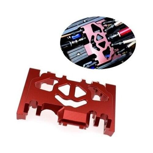 Aluminum Alloy Middle Gearbox Chassis for TRAXXAS TRX4 Land Rover Defender RC Upgrade Parts with Screws