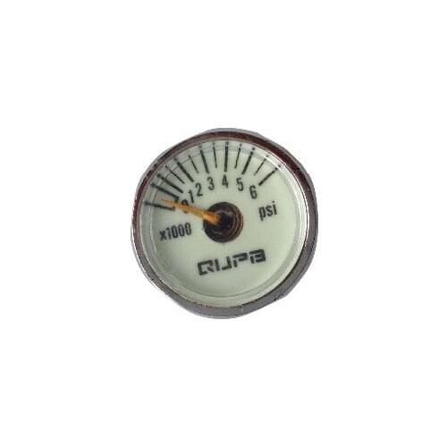 FREE SHIPPING High Pressure Luminous Mini Gauge for Paintball Tank/Marker 1 Inch Gauges 2PCS=1 Lot