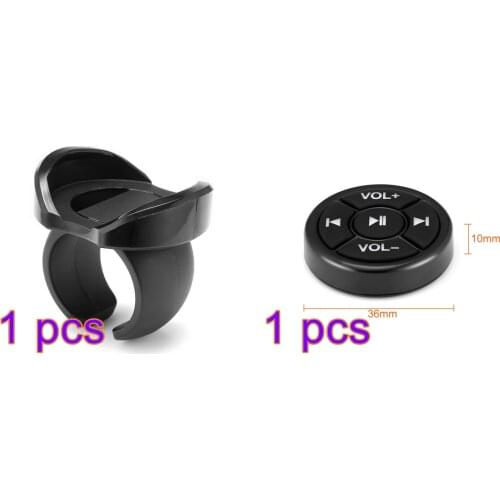 Wireless Bluetooth Media Button Mobile Phone Bluetooth Music Playback Remote Control To Start Siri For IOS/Android Phones