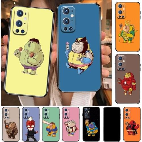 Marvel cartoon superheroes For OnePlus Nord N100 N10 5G 9 8 Pro 7 7Pro Case Phone Cover For OnePlus 7 Pro 1+7T 6T 5T 3T Case