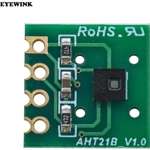 AHT21 digital temperature and humidity sensor module AHT21B I2C has fast communication response and strong anti-interference