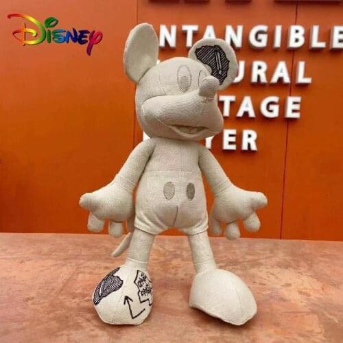 Disney Genuine Mickey Mickey Mouse Baby Birthday Month Limited Edition Plush Toy Doll Cartoon Anime Plush Toy Childrens Gift