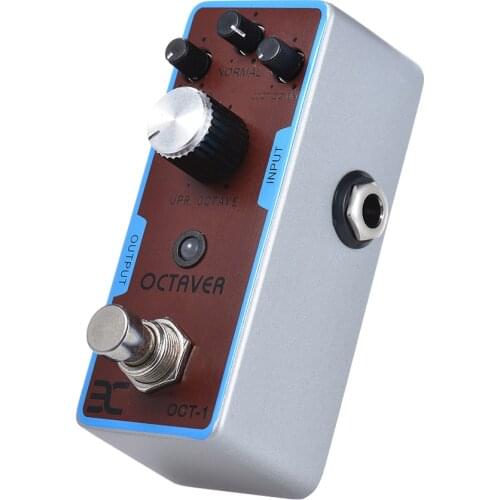 ENO EX OCT-1 OCTAVE Mini Octave Guitar Effect Pedal True Bypass Full Metal Shell