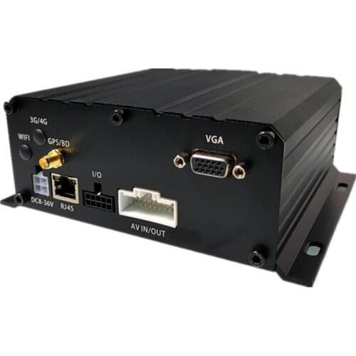 Hot Sale support GPS 4 channel 1080P Ahd surveillance cameras vehicle dvr with monitor