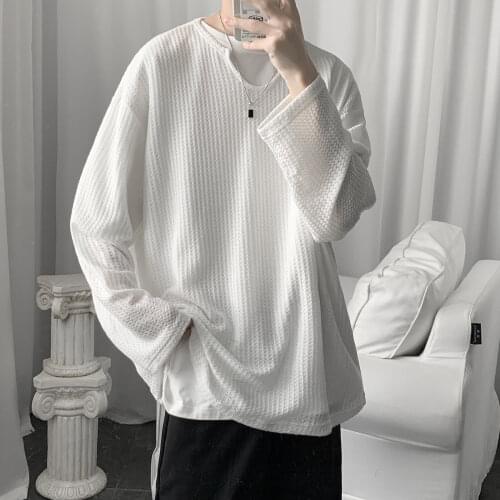 Houzhou Men's Long T-shirts