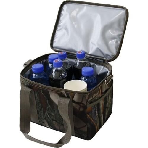 Outdoor hiking camping picnic camouflage ice bag messenger travel bag waterproof fishing bag