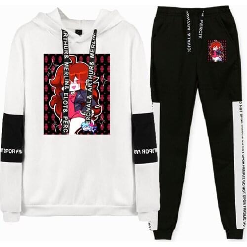 2021 Hot Game Friday Night Funkin Two Piece Set Hoodie + Sweatpants Women/Men Sets Harajuku Streetwear Fashion Regular Clothes