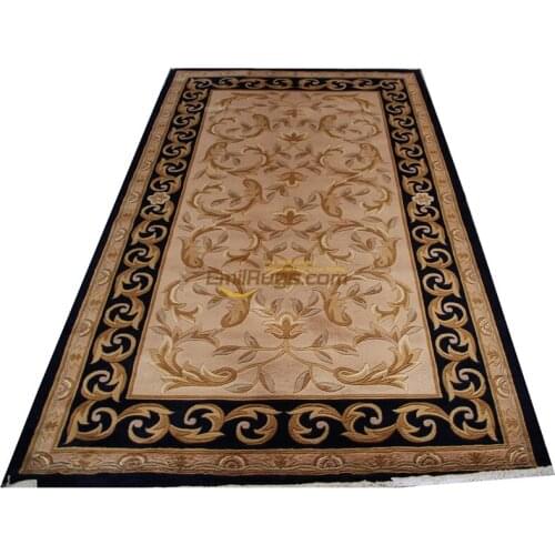 Large room rug Vintage Hand Made Pattern Wool Rug Carpet Household Decorates Circular Carpet Bedroom Wool Knitting 3d carpet