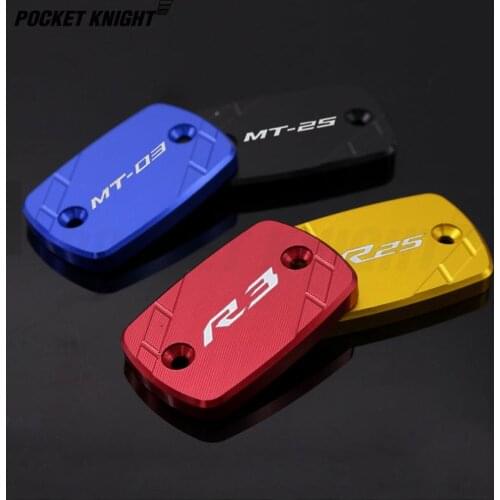 Oil pump cover For YAMAHA YZF-R3 YZF R3 YZF-R25 YZF R25 MT-03 MT-25 MT03 MT25 front brake cylinder fluid reservoir cover cap