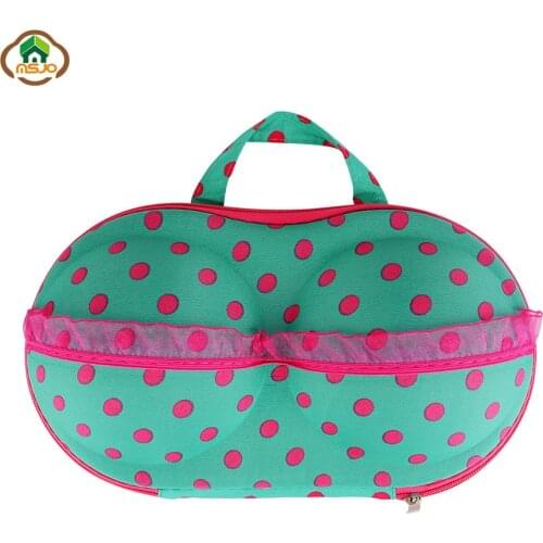 Msjo Underwear Bra Storage Box Drawer Travel Mesh Underwear Bra Organizer Box Lingerie Portable Protect Storage Box
