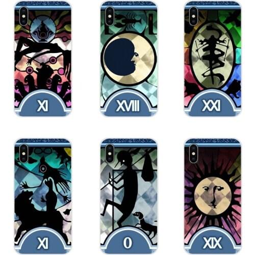 Soft Transparent Cases Covers Tarot Cards The Devil For Huawei G7 G8 P8 P9 P10 P20 P30 Lite Mini Pro P Smart Plus 2017 2018 2019