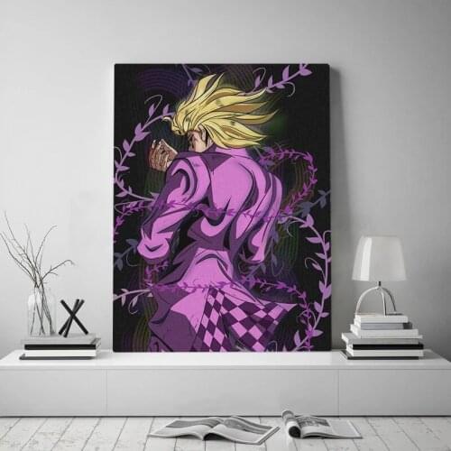 Canvas Painting Print Jojo S Bizarre Modular Poster Wall Art HD Animation Character Pictures Home Decor Living Room No Frame