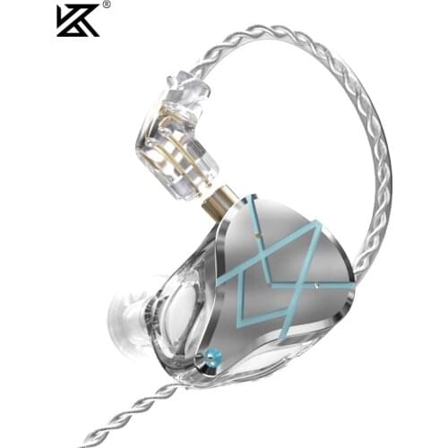 KZ ASX Headset 20 BA Units HIFI Bass In Ear Monitor Balanced Armature Earphones Noise Cancelling Earbuds Stereo Sport Headphones