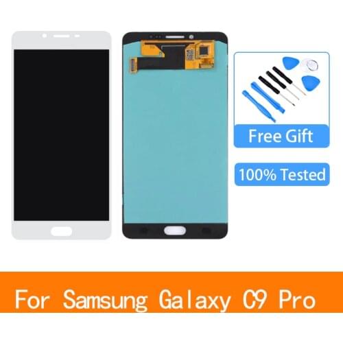 Original LCD for SAMSUNG Galaxy C9 Pro Display Touch Screen for SAMSUNG Galaxy C9 Pro C9000 C9 LCD Replacement