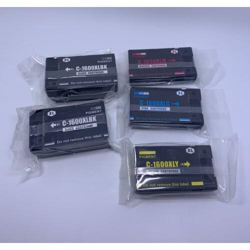 YOTAT 2BK+1C/M/Y PGI-1600XL Compatible ink cartridge PGI1600 PGI-1600 for Canon MAXIFY MB2060 MB2360 printer (with Pigment ink)