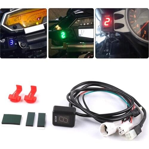Motorcycle Gear Indicator Plug&play LED Electronics For Yamaha FZS1000 MT01 MT03 Ralder Roadllner Road Star V-Star WARRLOR XT660