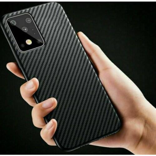 Carbon Case For Samsung Galaxy S20 S10 S21Plus Note 8 9 10 20 Ultra A50 A70 A21 S A20E A51 A71 A32 S20FE 5G Silicone Cover