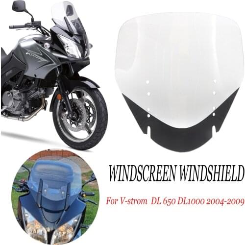 39CM High Quality Motorcycle Windshield Windscreen For Suzuki Vstrom V-strom DL650 DL 650 DL1000 2004-2009
