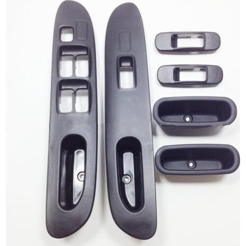 For Mitsubishi Lingshuai Ling Yue V3 Mitsubishi Lancer Electric window lifter switch panel Storage box 6pcs
