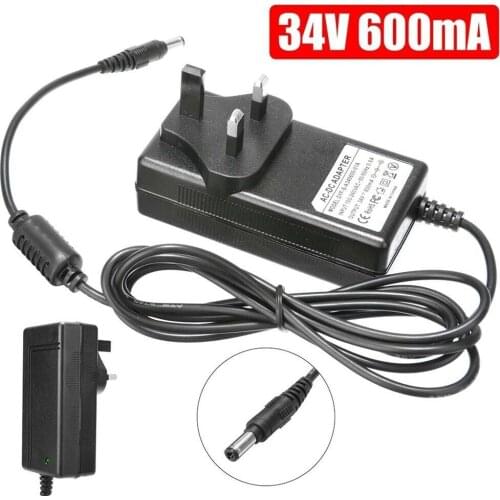 Charger For Vax Blade TBT3V1B1 TBT3V1T2 CordlessPro Stick Vacuum Cleaner Power Adapter UK Plug Replacement 34V 600MA Original