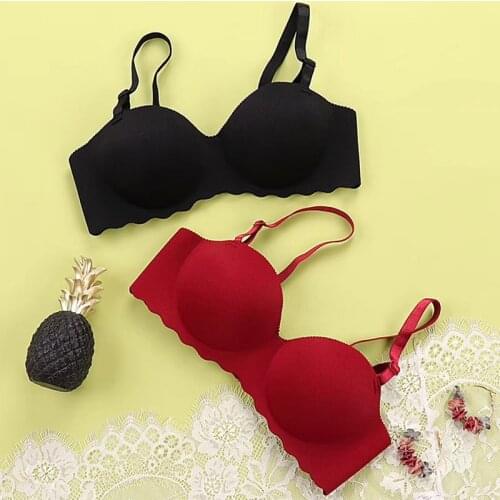 Women Seamless Strapless Bra Sexy Push Up Invisible Bra Bralette Comfort Small Chest Brassiere Lingerie Underwear Intimates #F