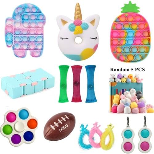 20/35Pcs Fidget Toy Set Cheap Sensory Fidget Toys Pack for Kids or Adults Decompression Toy fidjets toys