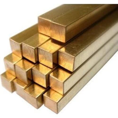 300mm length brass square stick solid thin rod small quartet brassiness bar 1mm 1.5mm 2mm 2.5mm 3mm 3.5mm 4mm 4.5mm 5mm 6mm 7mm