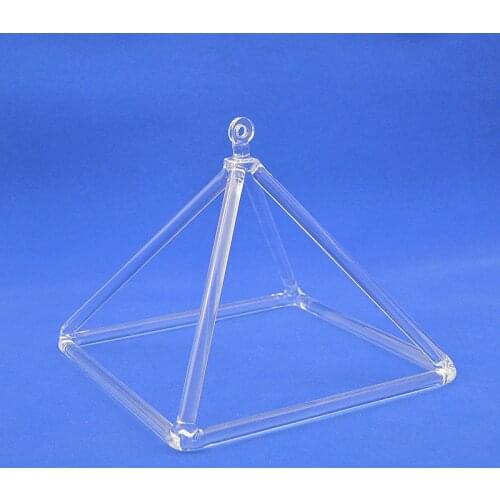 HF 9“10” inches crystal singing pyramid For Yoga For Health