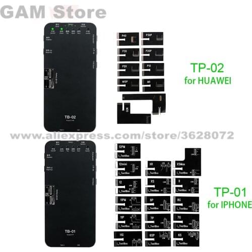 RELIFE TB-01 TB-02 IP Test Box Display Touch Original Color Tone 3D For iPhone/Huawei HW LCD Screen Board Tester Fix Reparing
