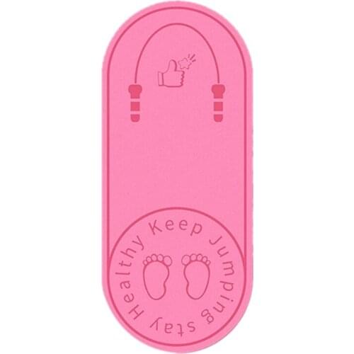 Jump Rope Mat, Knees Protection Impact Absorption Durable, Adds Jump Ropes Longevity Portable Exercise Mat